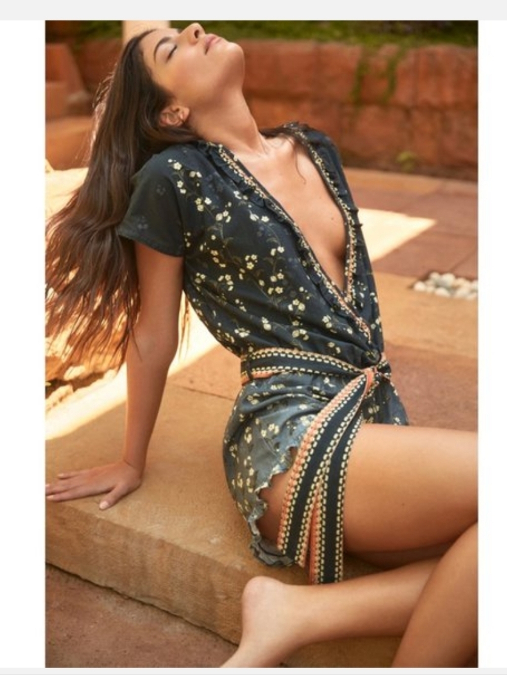 Agua Bendita Zenda Ornit Romper Size Small